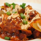 Mexican Stuffed Shells - Red Chile Style