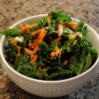 Massaged Kale Salad with Avocado and Carrots