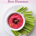 Beet Hummus: Lemony, Garlicky & Oil Free!