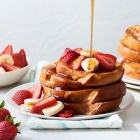 Strawberry-Banana French Toast From Vegan Cookbook for Teens