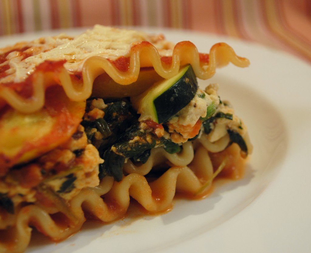 Veggie Lasagna with Tofu Ricotta