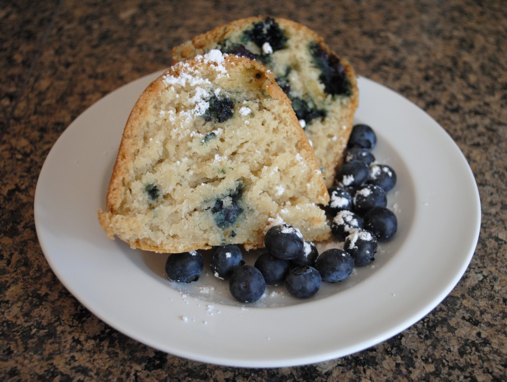 Vegan Blueberry-Coconut Bundt Cake