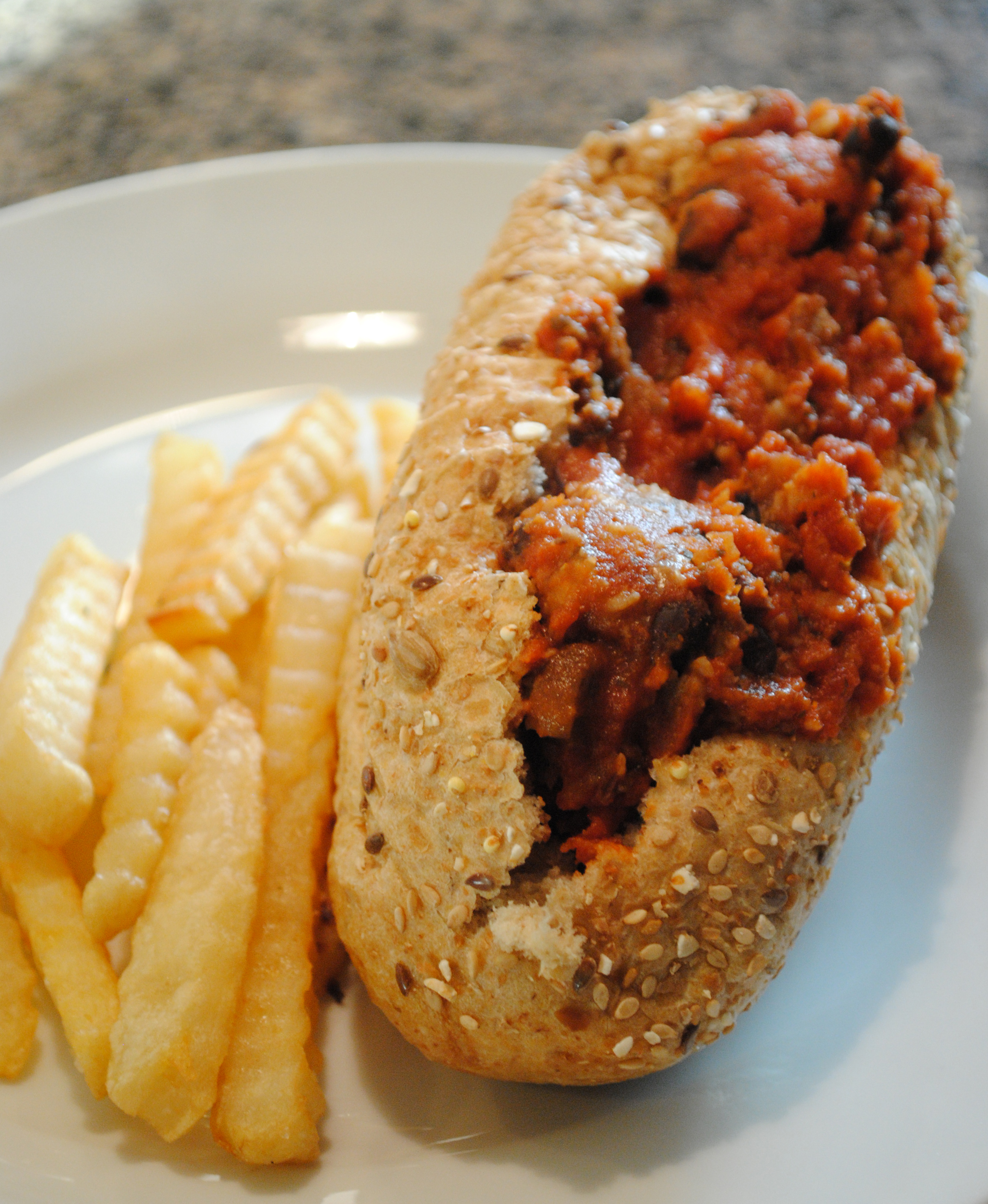 Vegan Beanball (Meatball) Sub