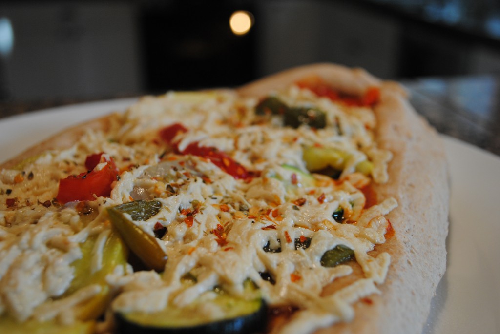 Vegan Grilled Veggie Pizza