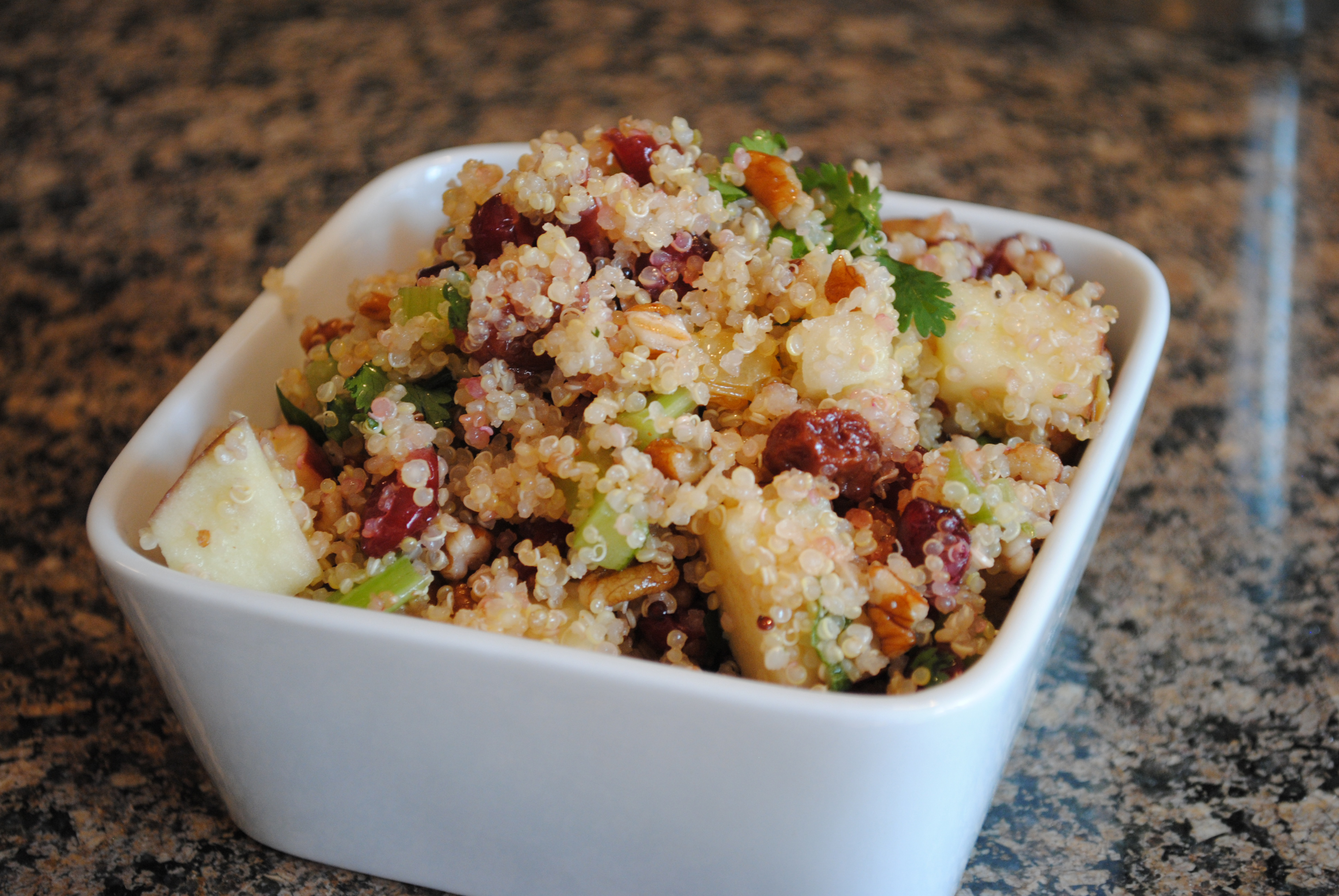Vegan Fruity Quinoa Salad with Pecans Vegan Fruity Quinoa Salad with Pecans