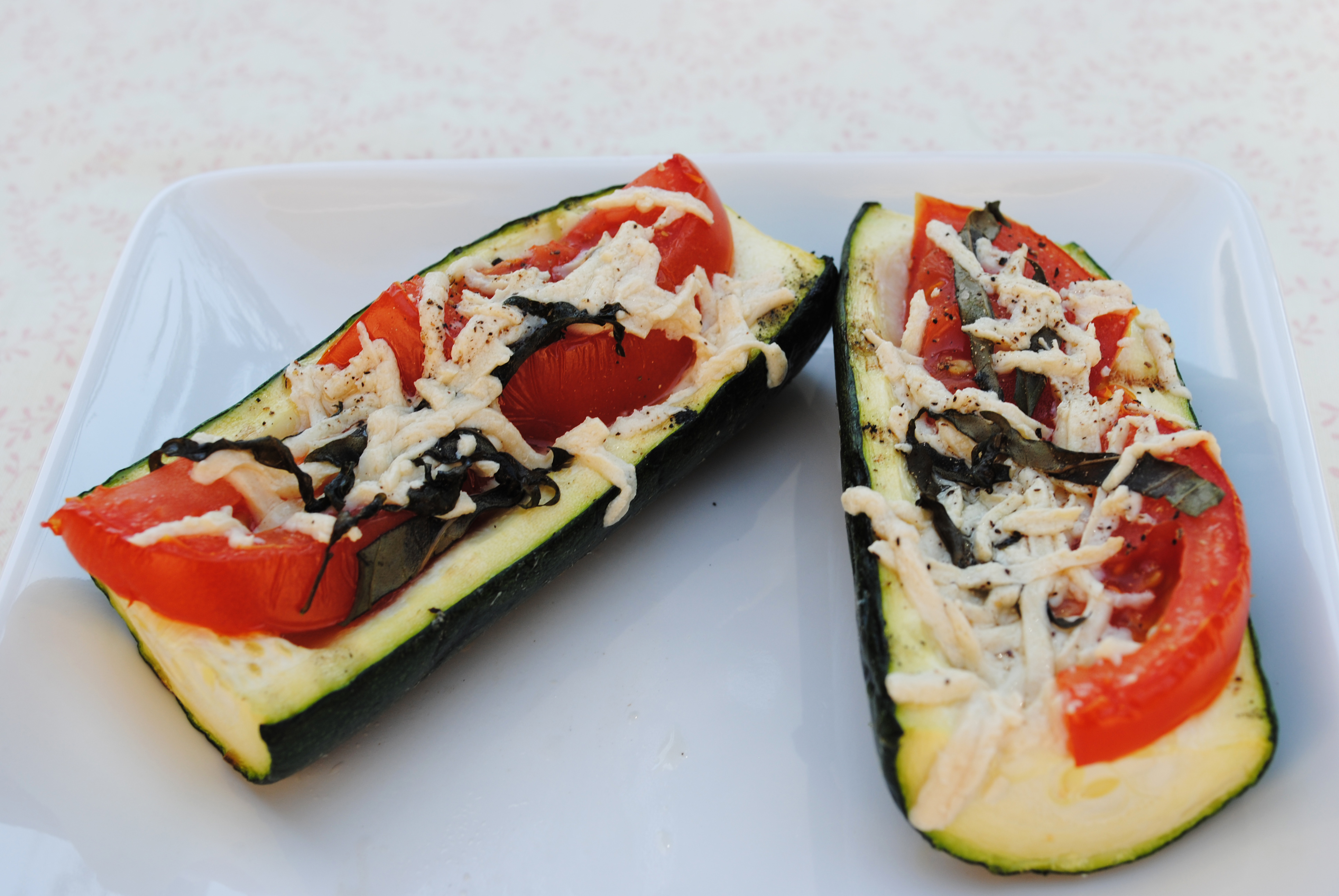 Grilled Zucchini Boats Grilled Zucchini Boats