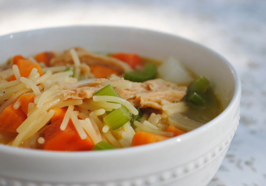 Vegan Chicken Noodle Soup