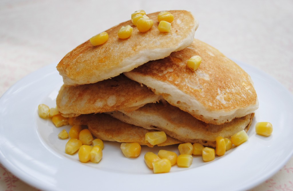 Sweet Corn Pancakes