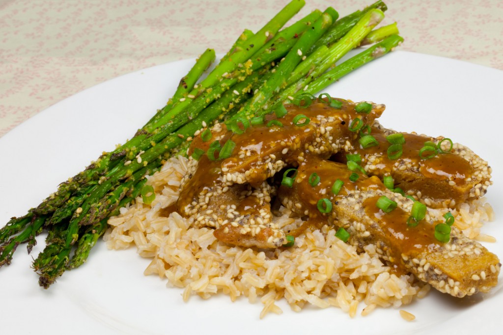 Vegan Orange Sesame Seitan