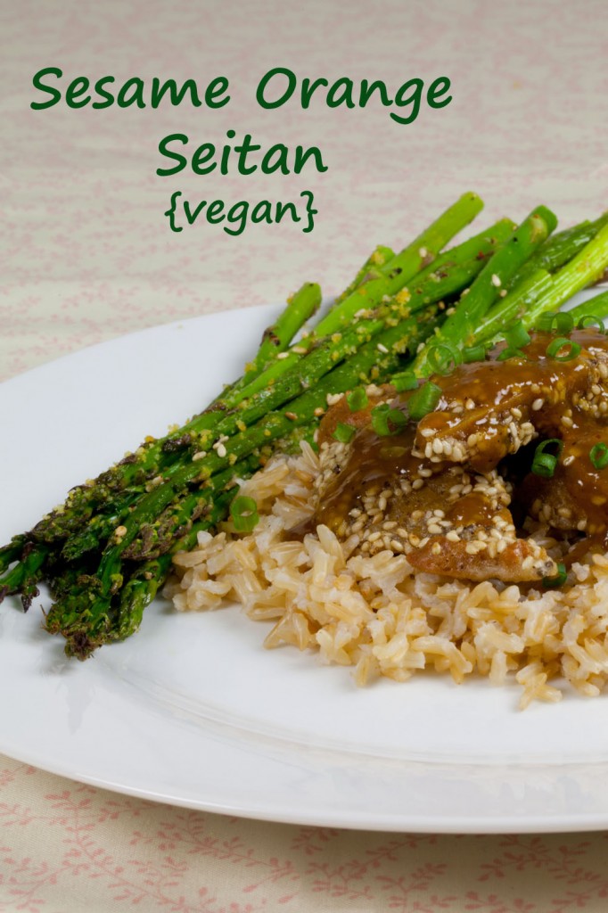 Vegan Orange Sesame Seitan