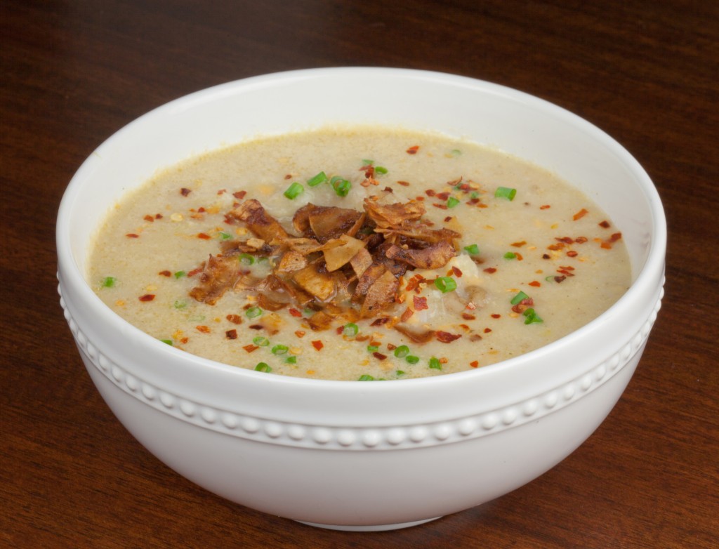 Vegan Baked Potato Soup