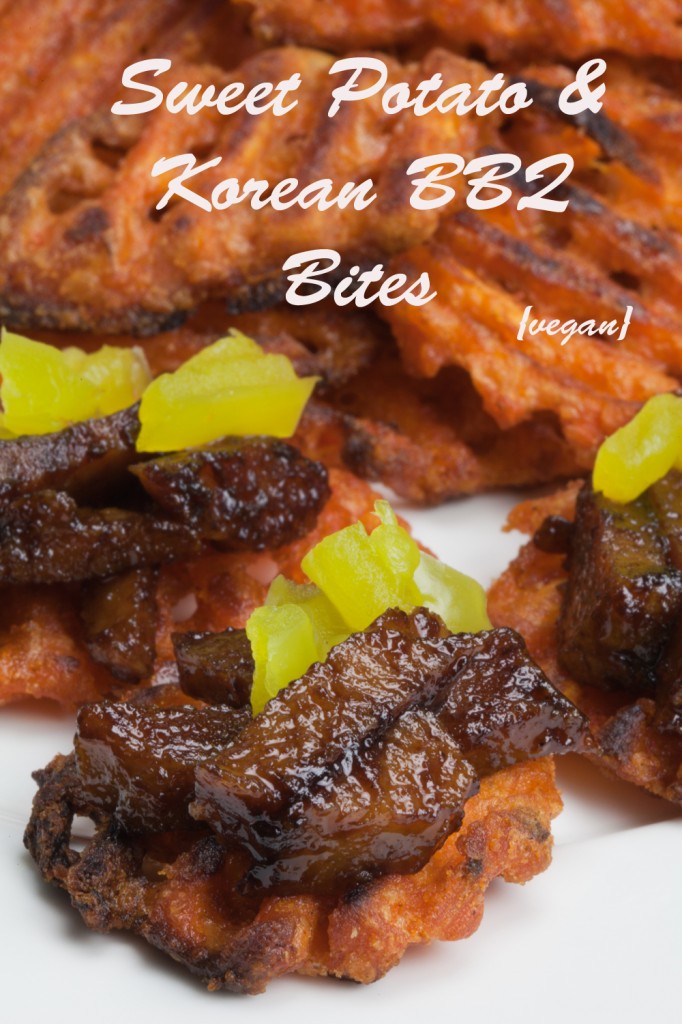 Vegan Sweet Potato and Korean BBQ Bites