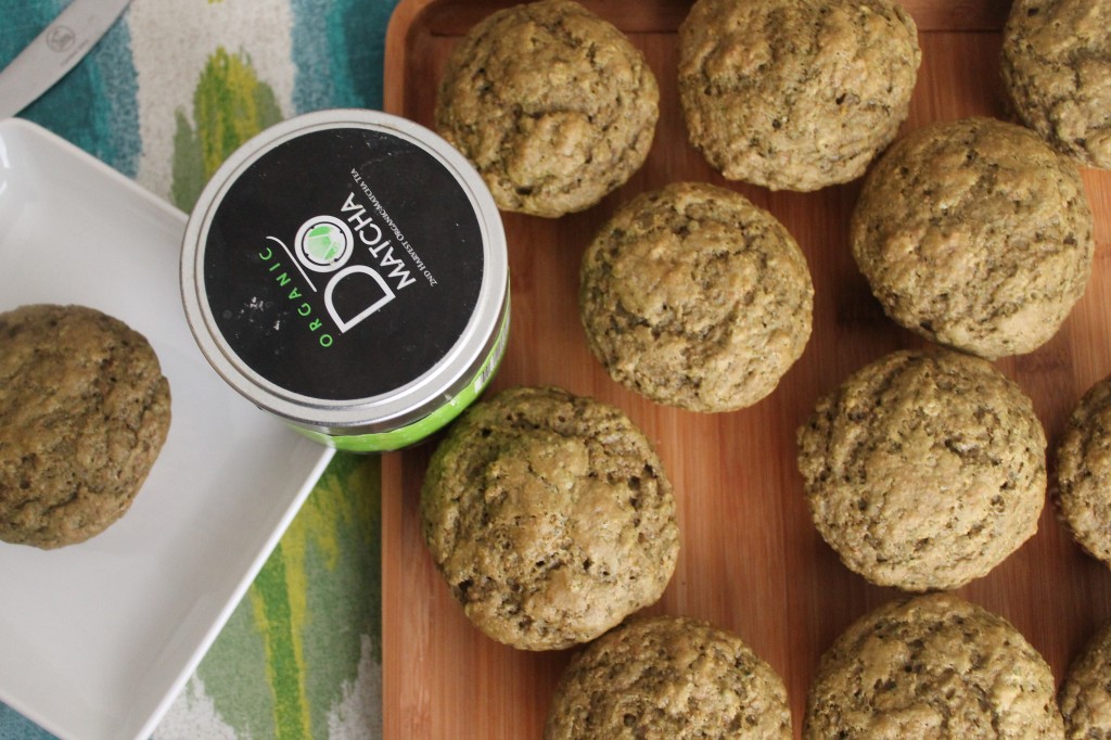 Guest Blogger: Meyer Lemon Matcha Muffins