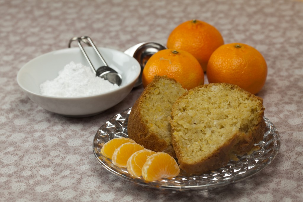 Cuties n' Coconut Bundt Cake