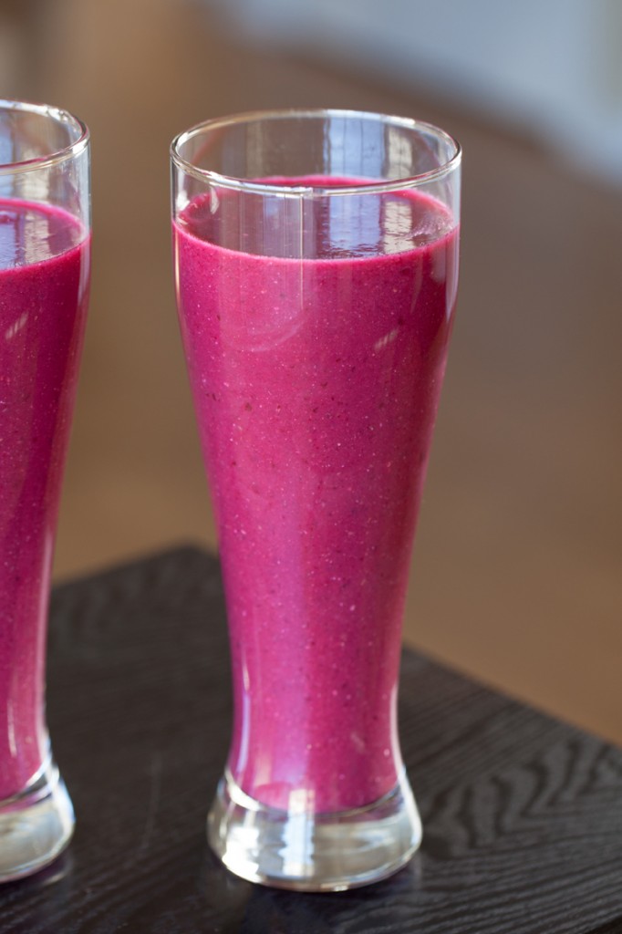 Vegan Cherry Beet Smoothies | www.thatwasvegan.com