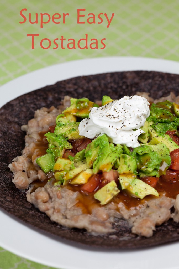 Easy Vegan Tostadas