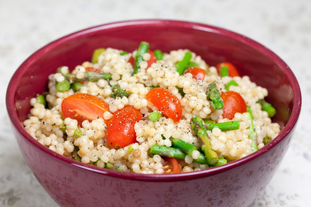 Vegan Lemony Couscous & Asparagus Salad