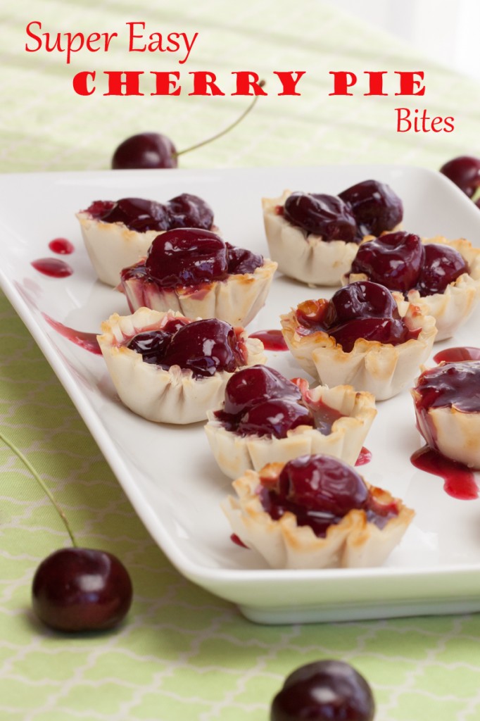 Cheater Cherry Pie Bites | www.thatwasvegan.com