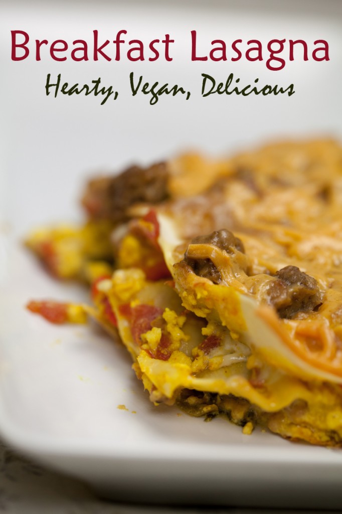 Breakfast Lasagna | www.thatwasvegan.com