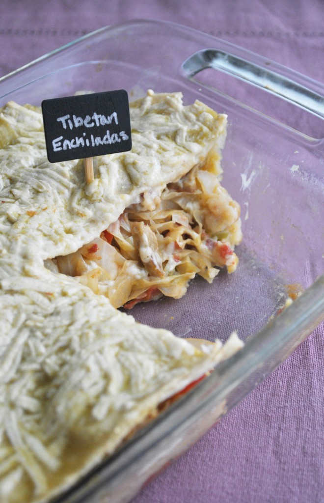 Tibetan Enchiladas | www.thatwasvegan.com