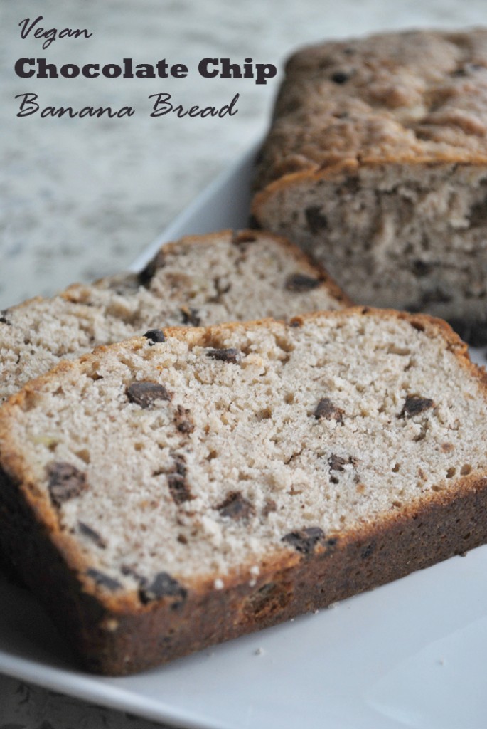 Chocolate Chip Banana Bread | www.thatwasvegan.com