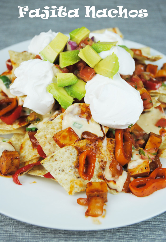 Fajita Nachos | www.thatwasvegan.com