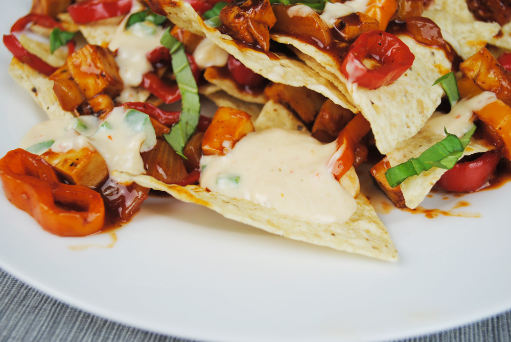 Fajita Nachos | www.thatwasvegan.com