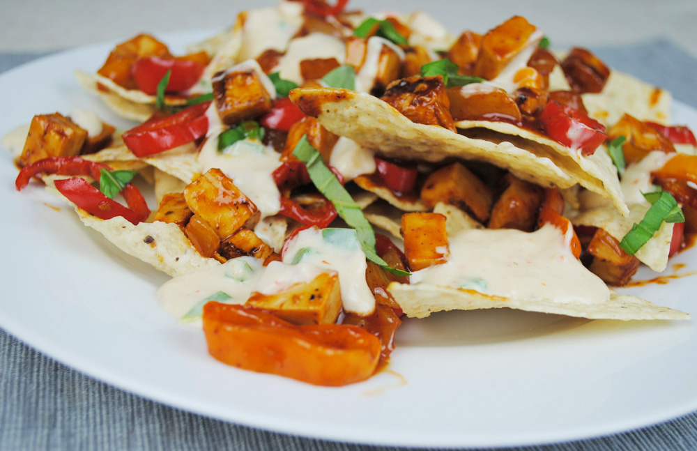 Fajita Nachos | www.thatwasvegan.com