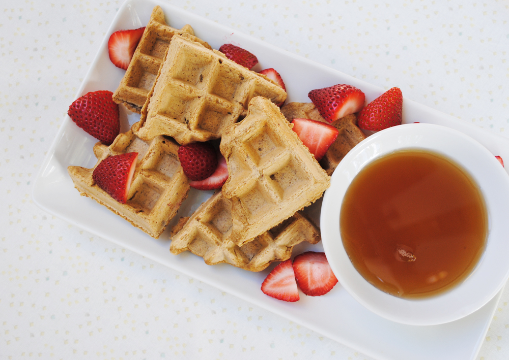 Sunwarrior Vanilla Bean Protein Waffles