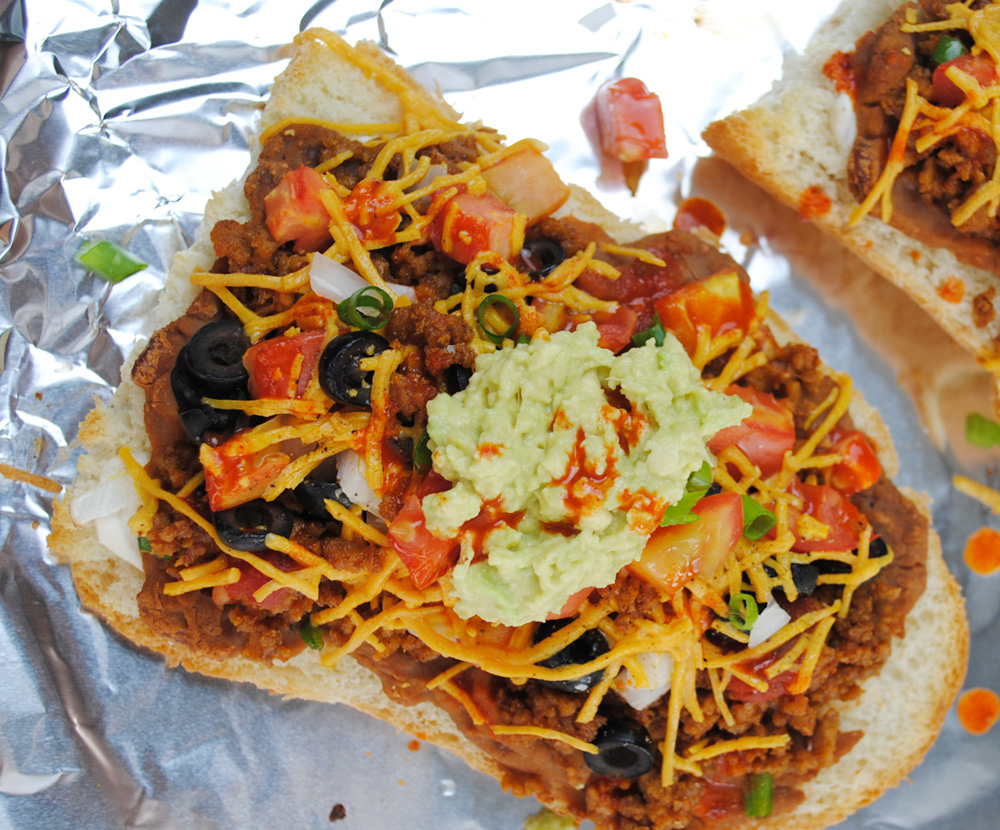 Vegan Nacho French Bread | www.thatwasvegan.com