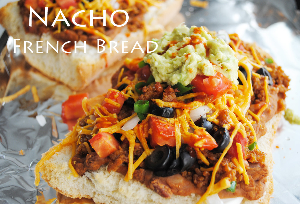 Vegan Nacho French Bread | www.thatwasvegan.com