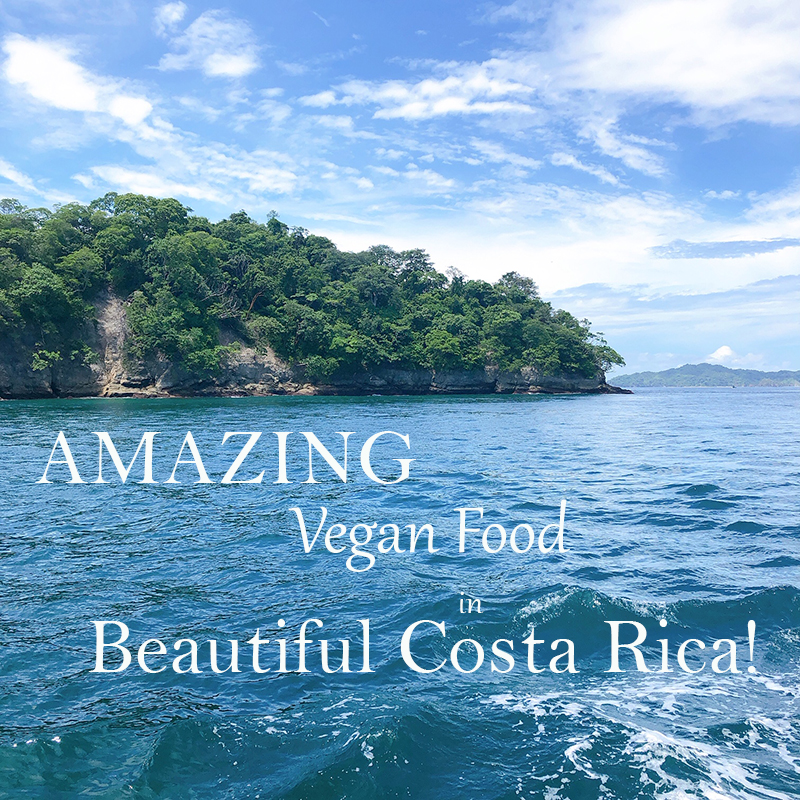 AMAZING vegan food in beautiful Costa Rica!