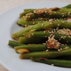 Szechuan Green Beans with Slivered Almonds