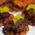 Virtual Vegan Potluck: Sweet Potato and Korean BBQ Bites