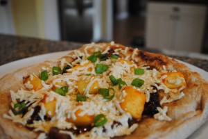 Vegan Korean Pizza