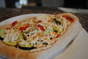 Vegan Grilled Veggie Pizza