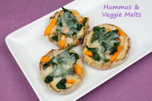 Vegan Hummus & Veggie Melts